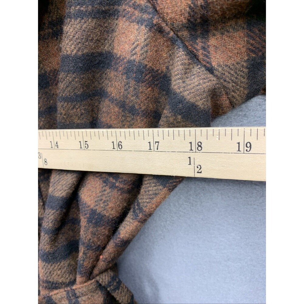 Urban Republic Collection Women's Jacket Plaid Check Belted Brown Size 1X NEW - Picture 8 of 16